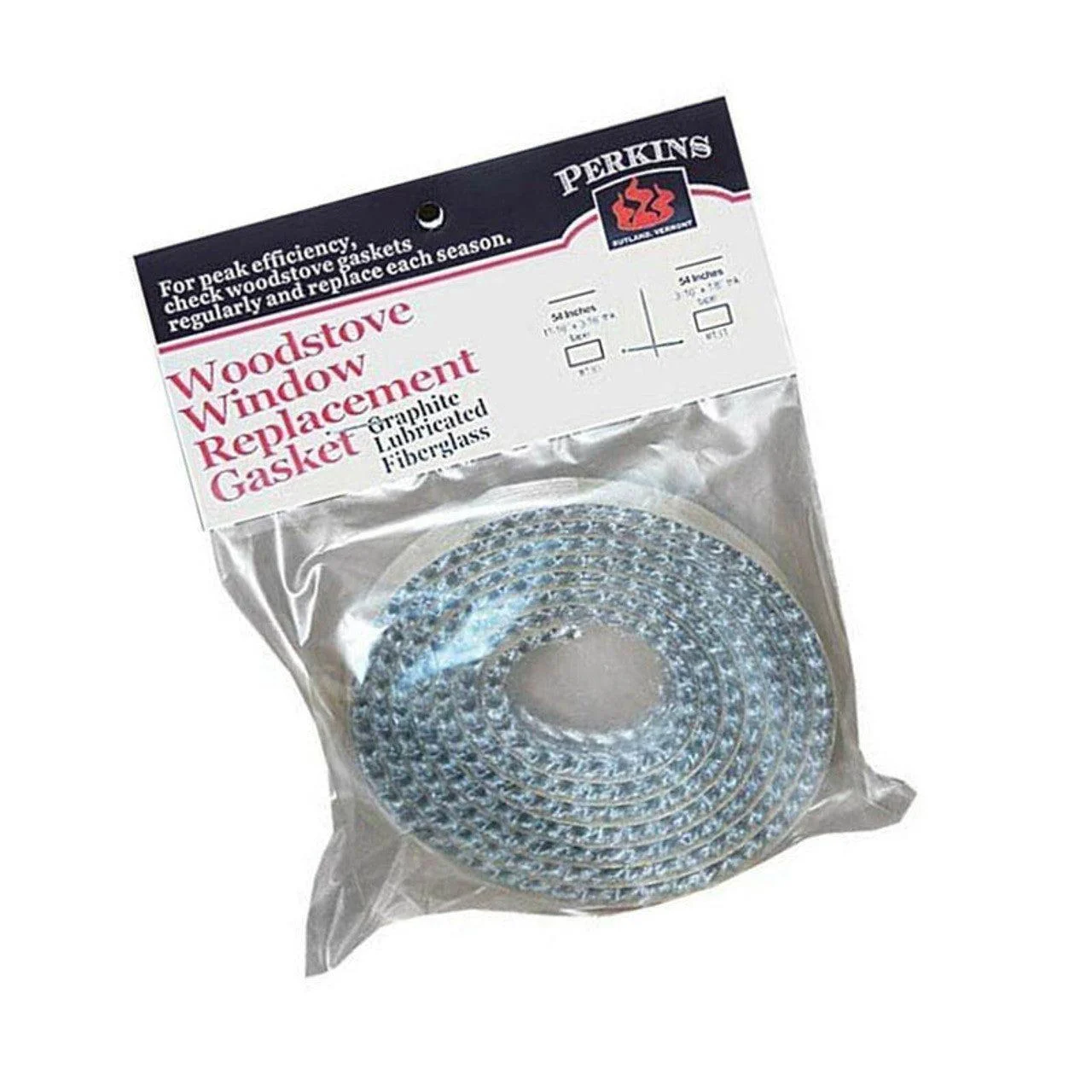 AW Perkins 3/16" X 11/16" X 54" Black Self-Adhesive Window Gasket