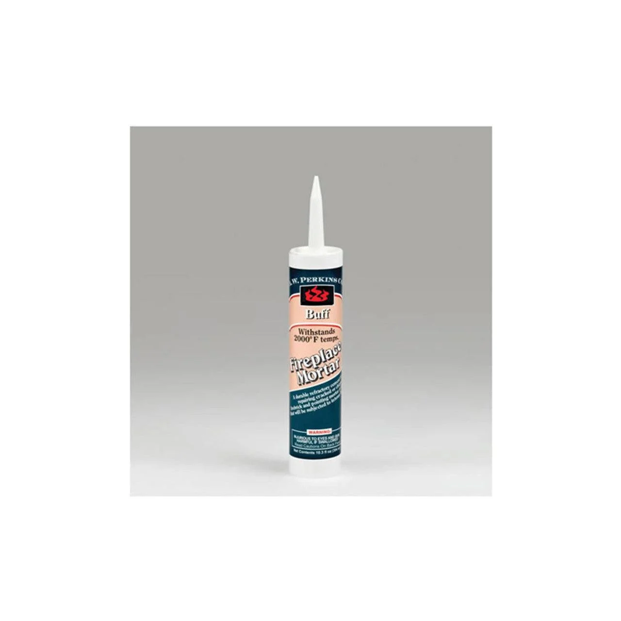 AW Perkins Buff 10.3 oz Fireplace Mortar Cartridge (1 Case of 12)