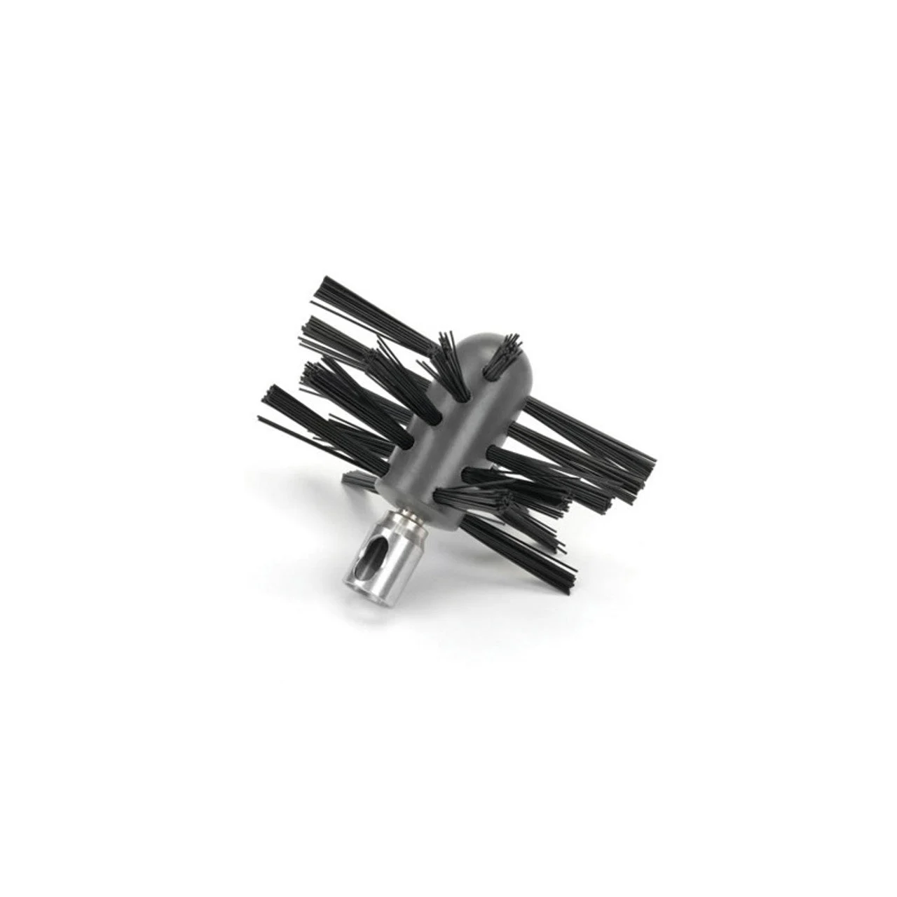 AW Perkins ButtonLok 4" Propeller Style Brush Head For PelletVent and Dryer Vent Cleaning