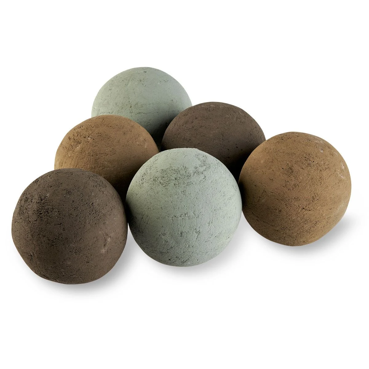 American Fireglass 4" Natural Lite Stone Fire Ball
