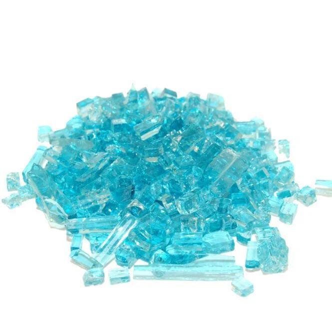 American Fyre Designs 10 Lbs. Azuria Non-Reflective Fire Glass Media