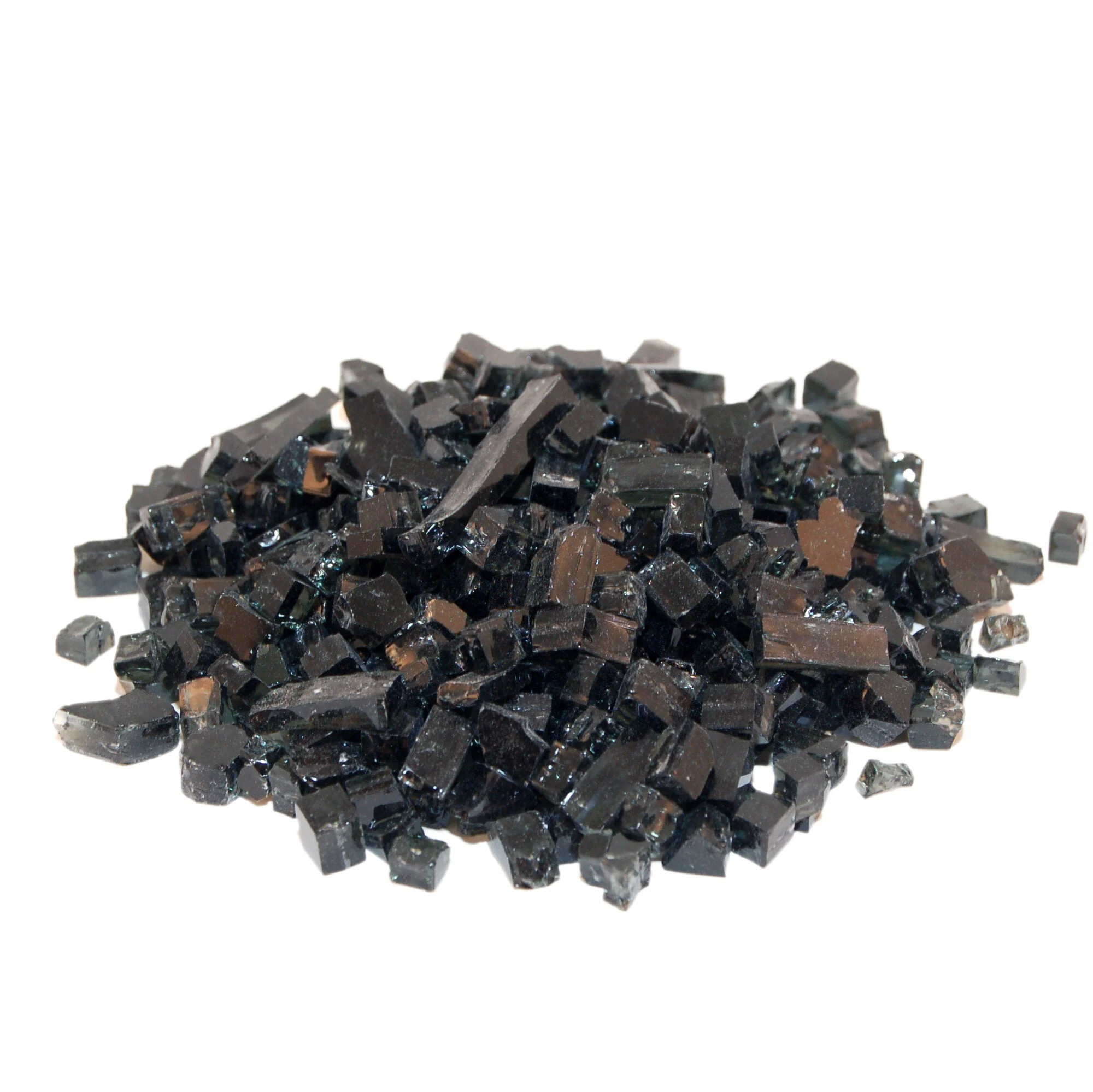 American Fyre Designs 40 Lbs. Black Non-Reflective Fire Glass Media