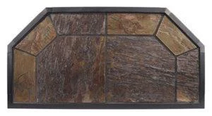 American Panel Traditional 48" x 48" Standard Asian Slate 6" High Type 1 Pedestal Riser