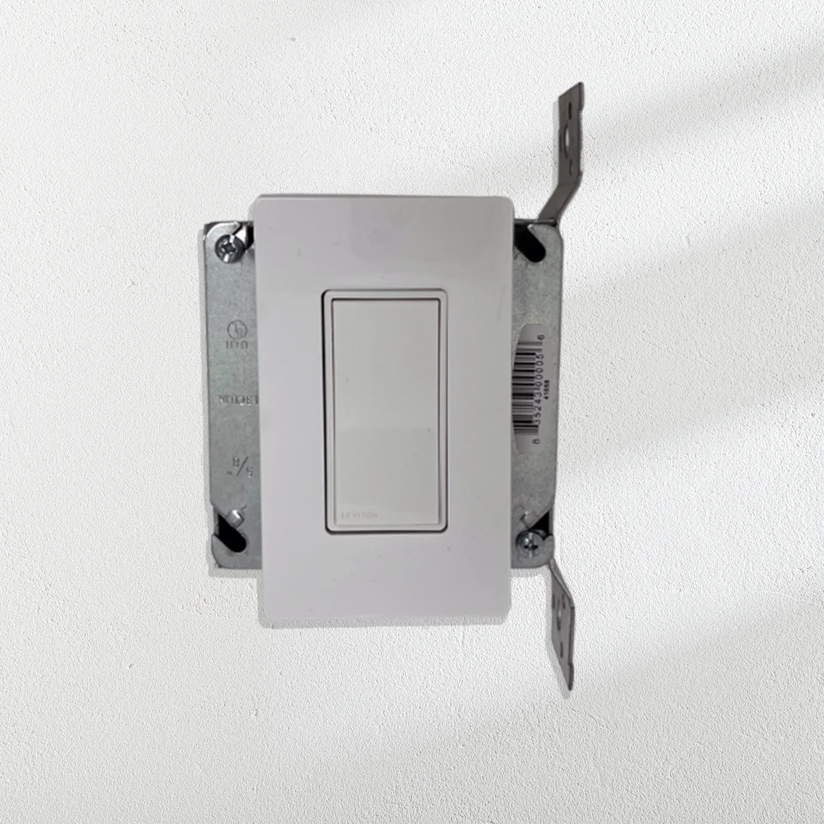 Bromic Heating 20 AMP Single Indoor Manual Wall Switch