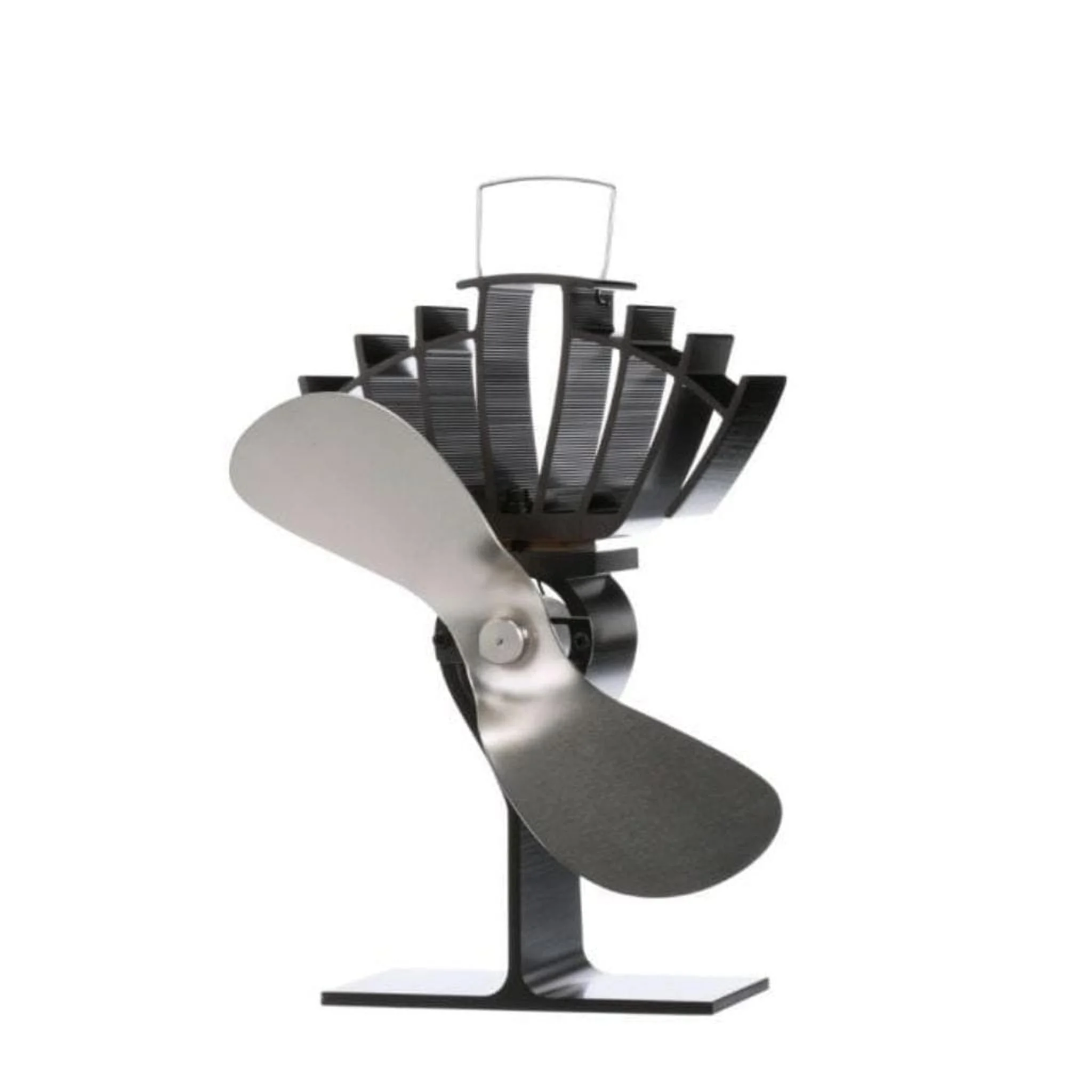 Caframo Ecofan UltrAir 9" Heat Powered Wood Stove Fan With Nickel Blade