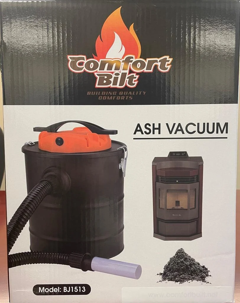 ComfortBilt BJ1513 Black Metal Ash Vacuum
