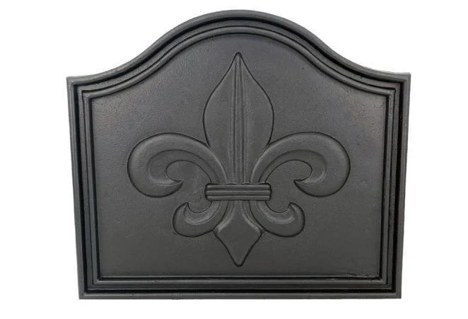 Dagan Industries FB-FL 23" Black Fireplace Fire Back