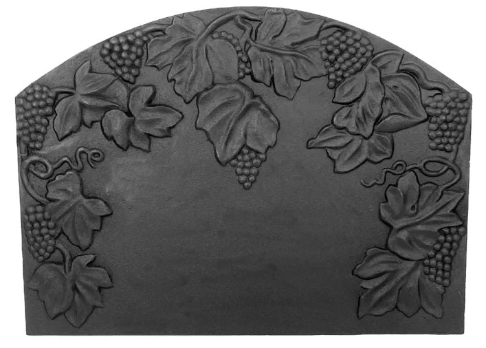 Dagan Industries FB-G 27" Black Fireplace Fire Back