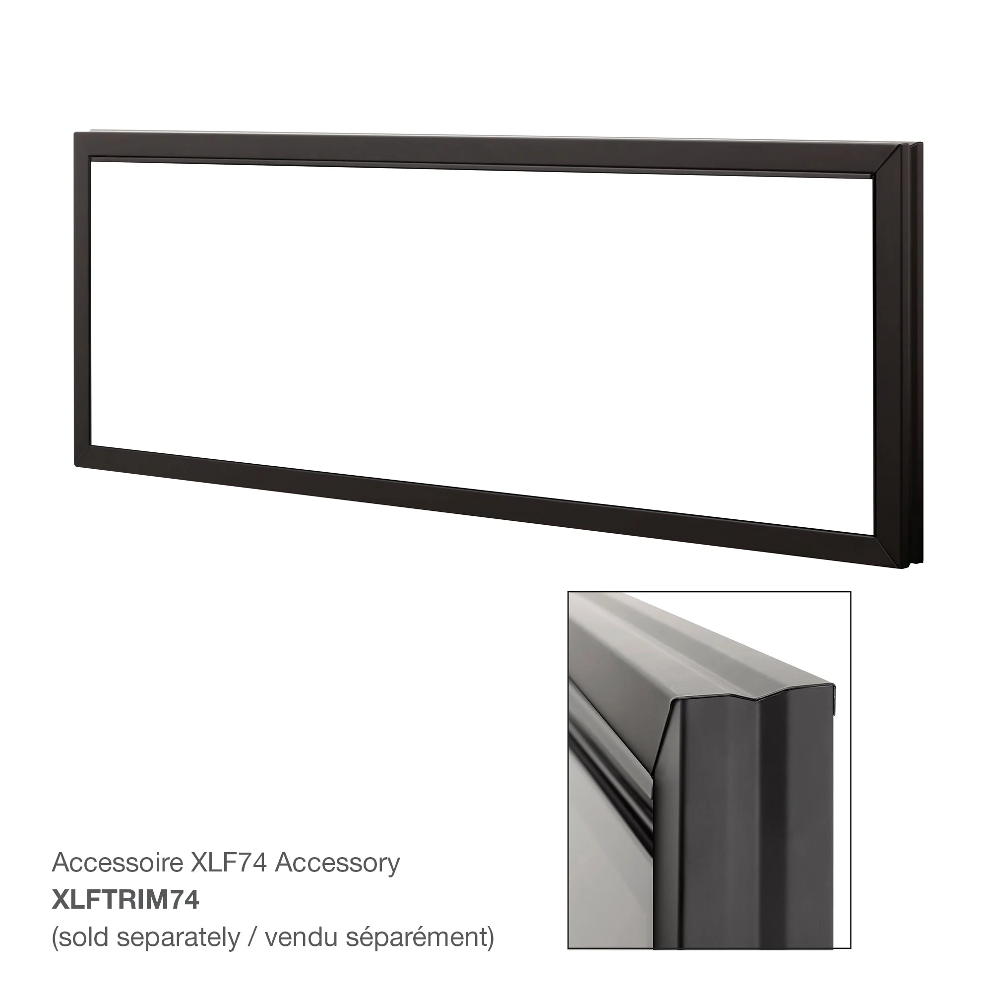 Dimplex Trim Kit for 74" Ignite XL / Ignite Evolve Fireplace