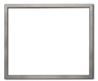 Empire 1.5" Brushed Nickel Beveled Frame for Rainier Fireplace Insert