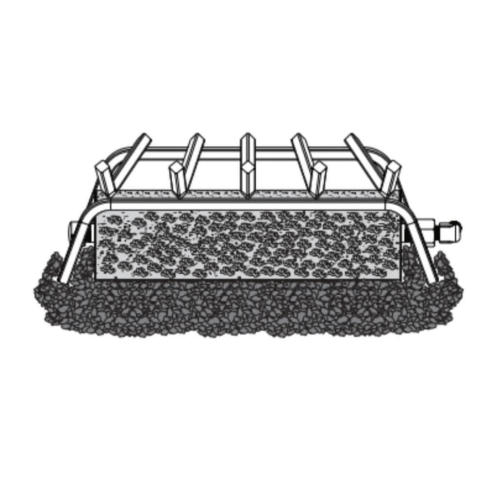 Empire 24" Match Light Single Sand Pan Vented Burner