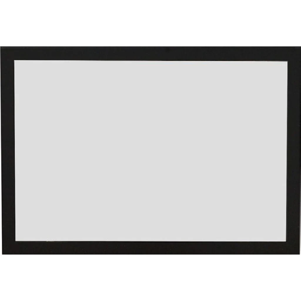 Empire Black Rectangle Door Frame With Barrier for 36"/42" Keystone B-Vent Fireplace