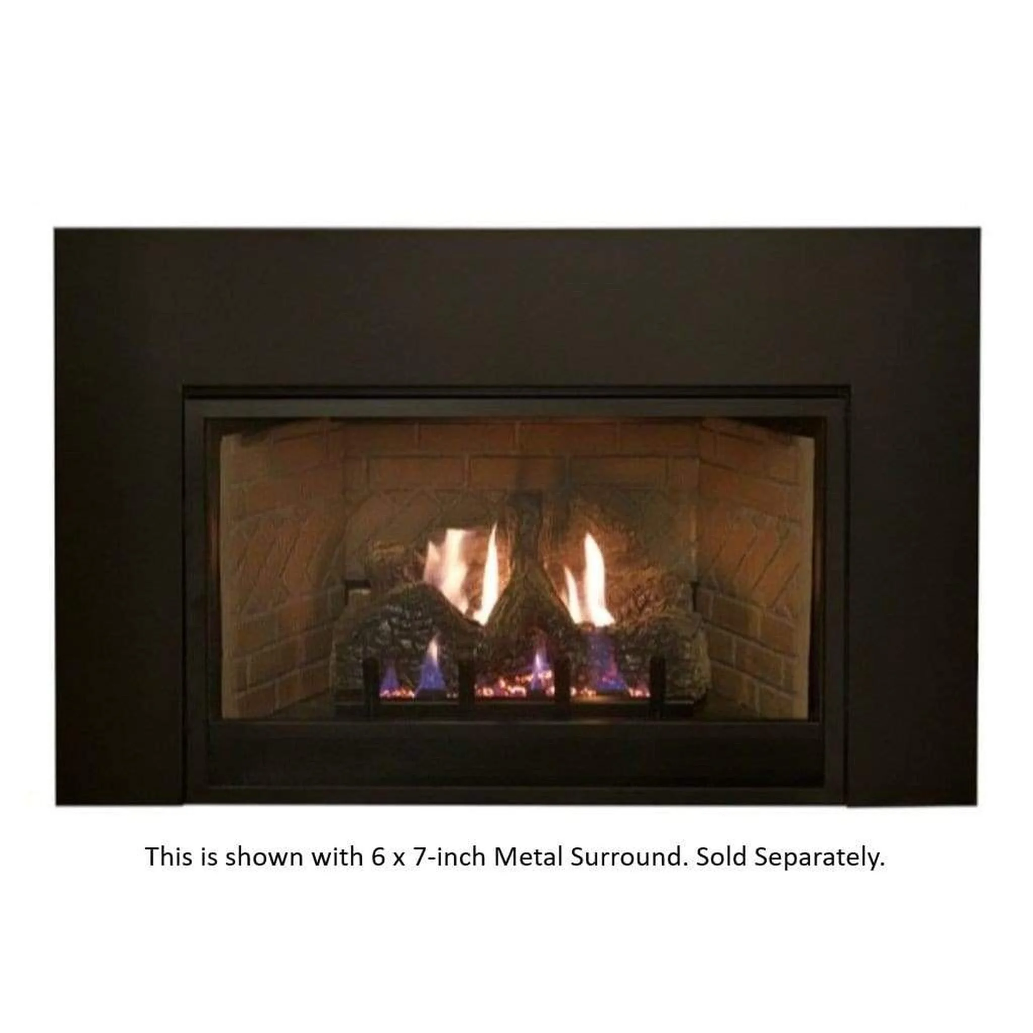 Empire Innsbrook 27" Intermittent Pilot Control With On/Off Switch, Natural Gas Vent Free Small Fireplace Insert