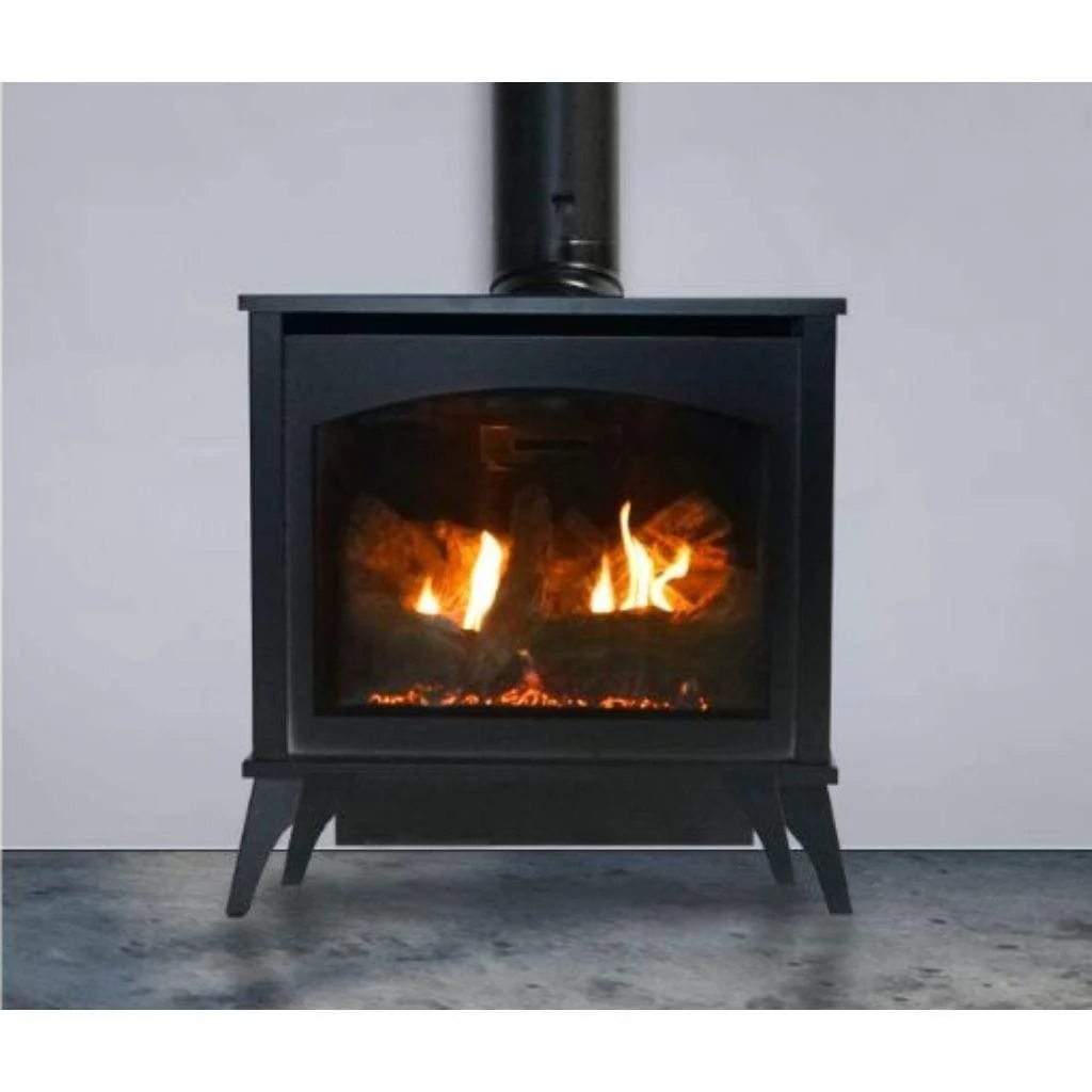 Empire Spirit 22" Millivolt Control With On/Off Switch, Propane Gas Direct Vent Small Steel Stove