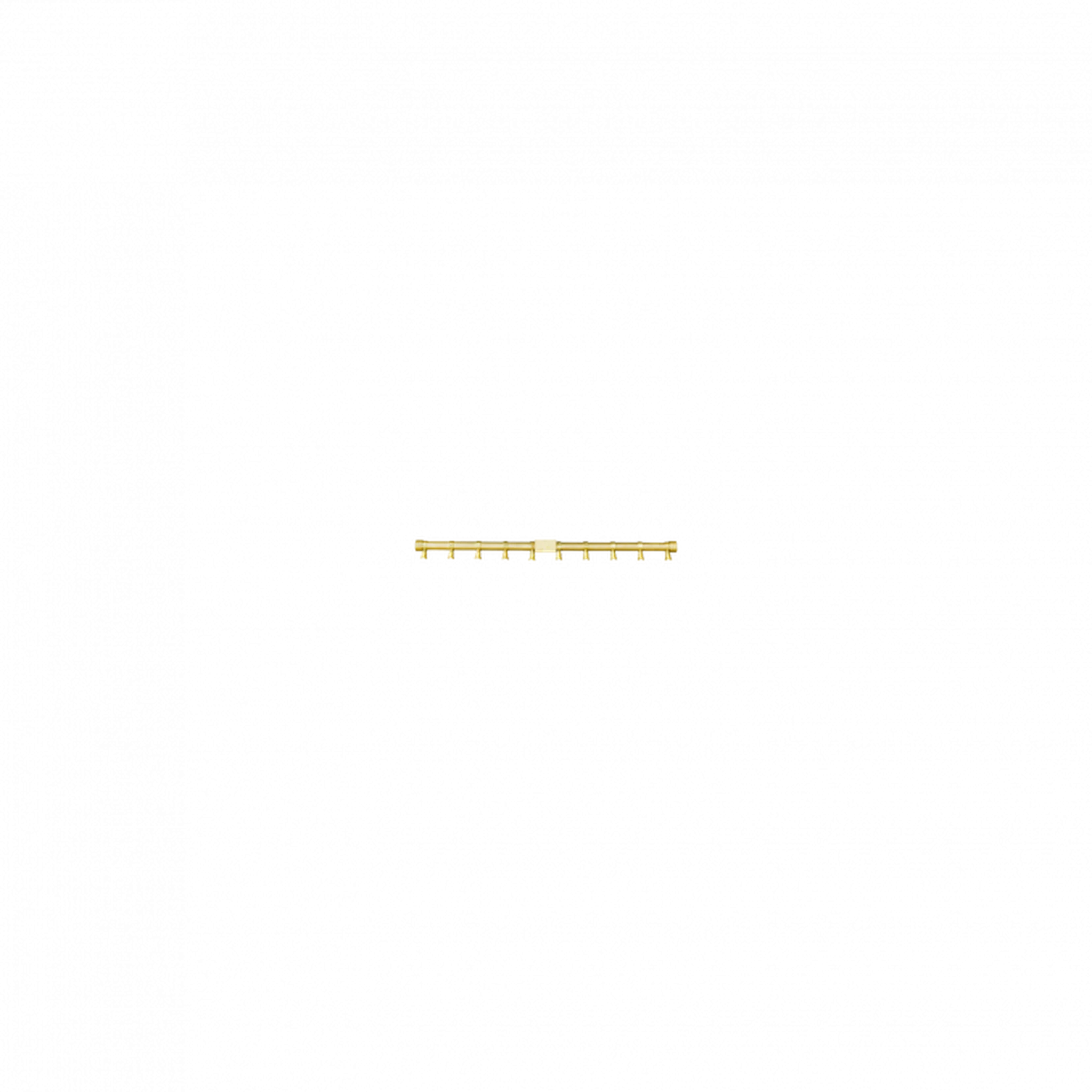 Firegear Pro Series 24" Brass Propane Gas Fire Pit T-Burner