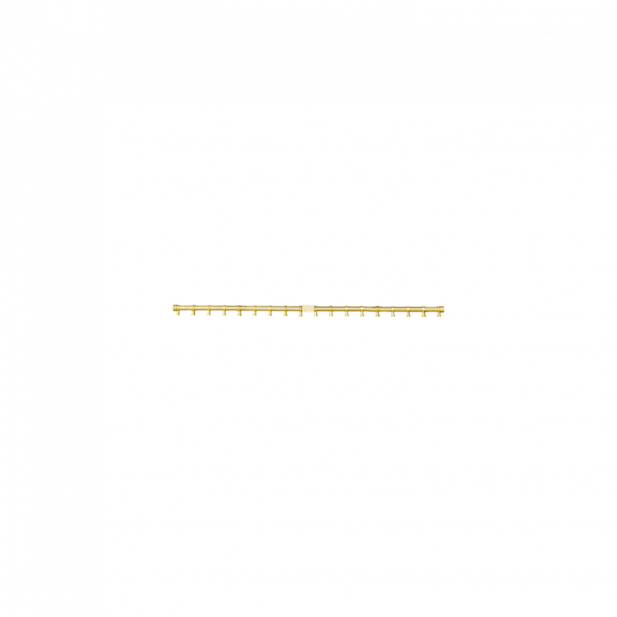 Firegear Pro Series 44" Brass Propane Gas Fire Pit T-Burner