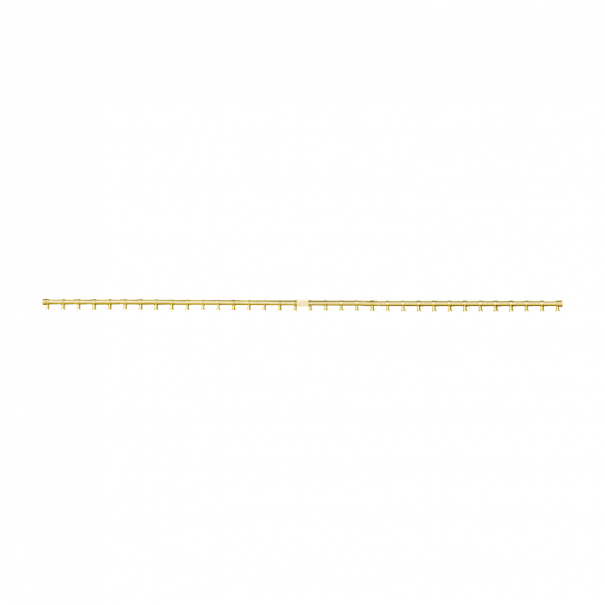 Firegear Pro Series 86" Brass Propane Gas Fire Pit T-Burner