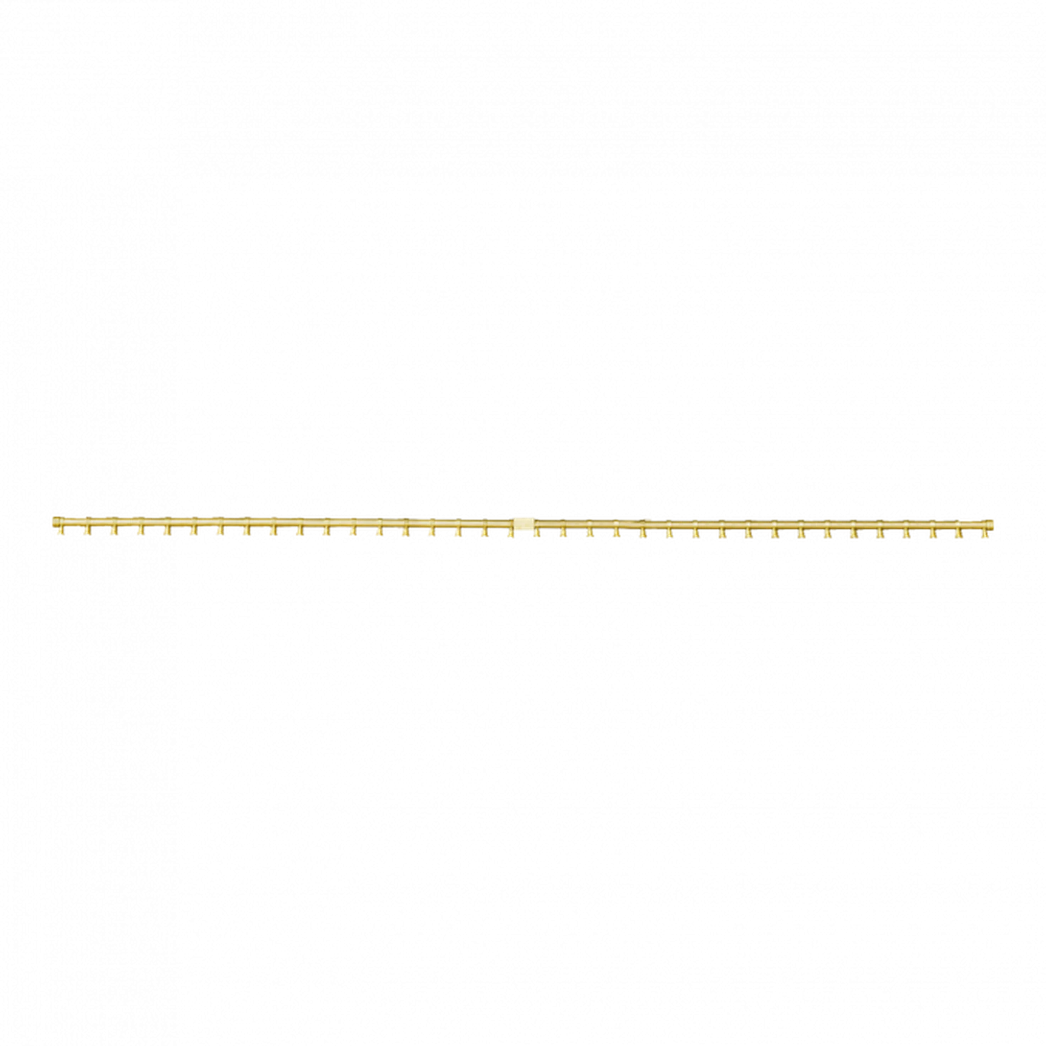 Firegear Pro Series 90" Brass Propane Gas Fire Pit T-Burner