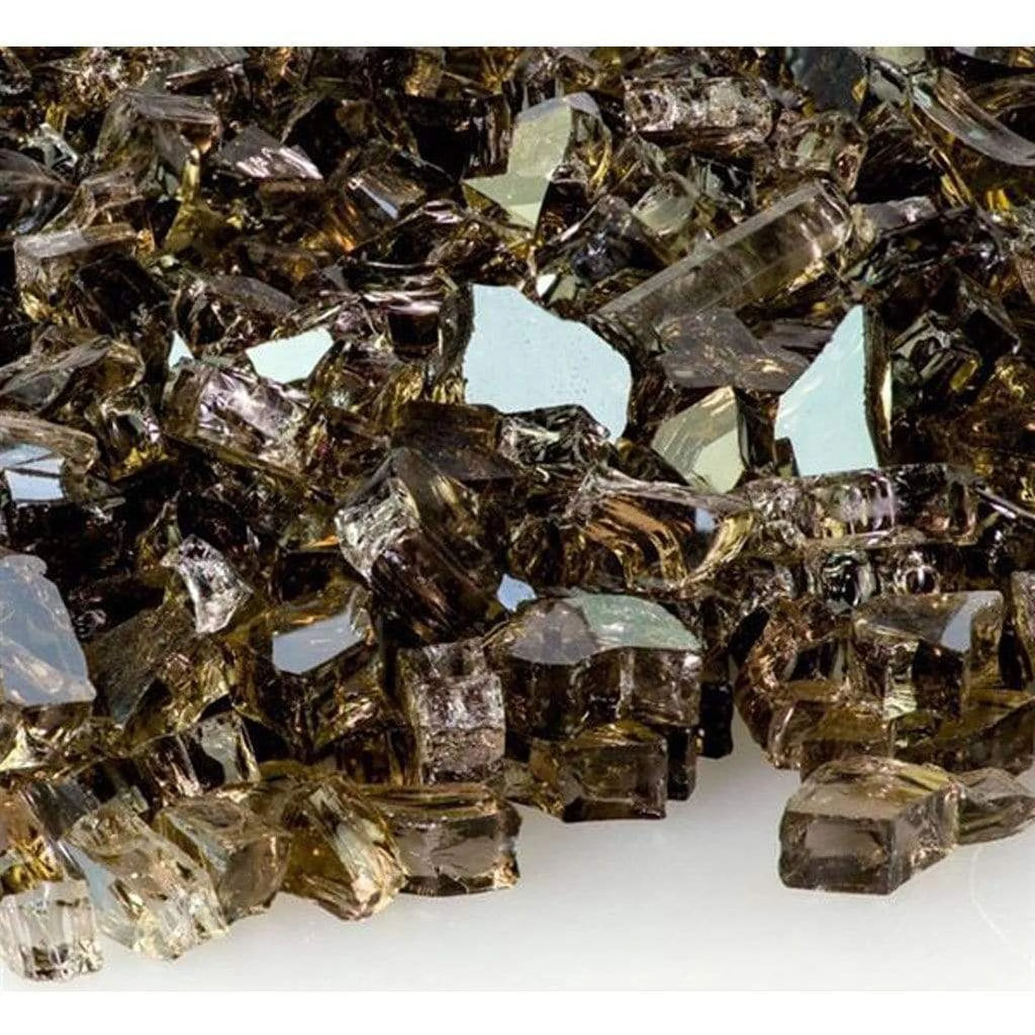 Hargrove Q-BR-10 10lb Bronze Reflective Fireglass