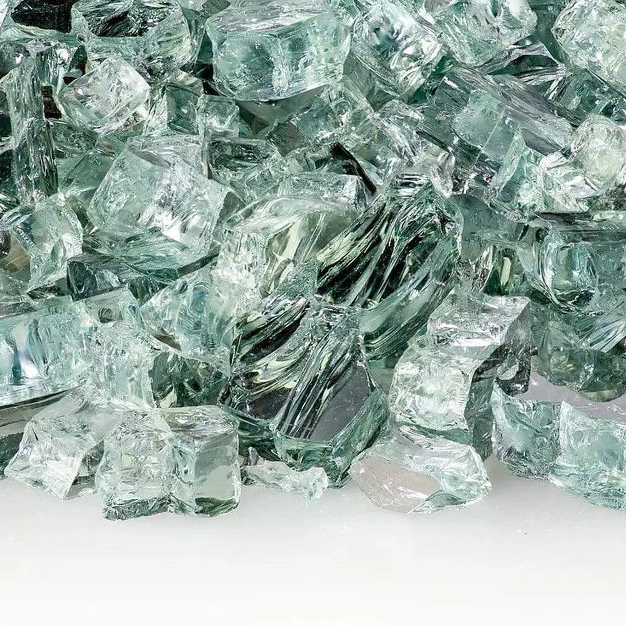 Hargrove Q-PR-10 10lb Platinum Reflective Fireglass