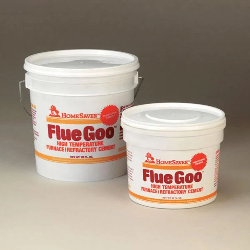 Homesaver 1/2 Gallon Black, Pre-Mixed Flue Goo Furnace/Refractory Cement (COP29220)