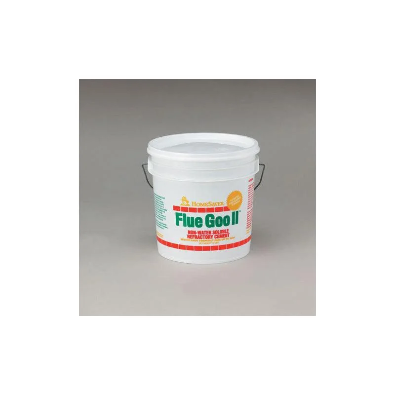 Homesaver 1 Gallon of Flue Goo II Non-Water Soluble Refractory Cement (COP29400)