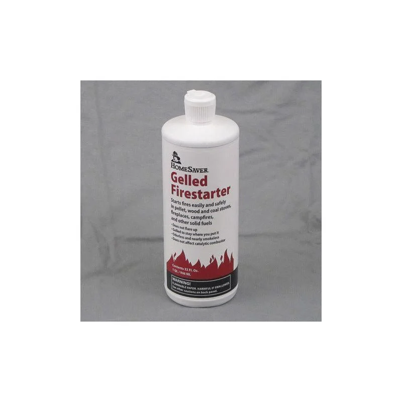 Homesaver 8 Oz. Gelled Firestarter Bottle (1 Case of 12) (COP81708)