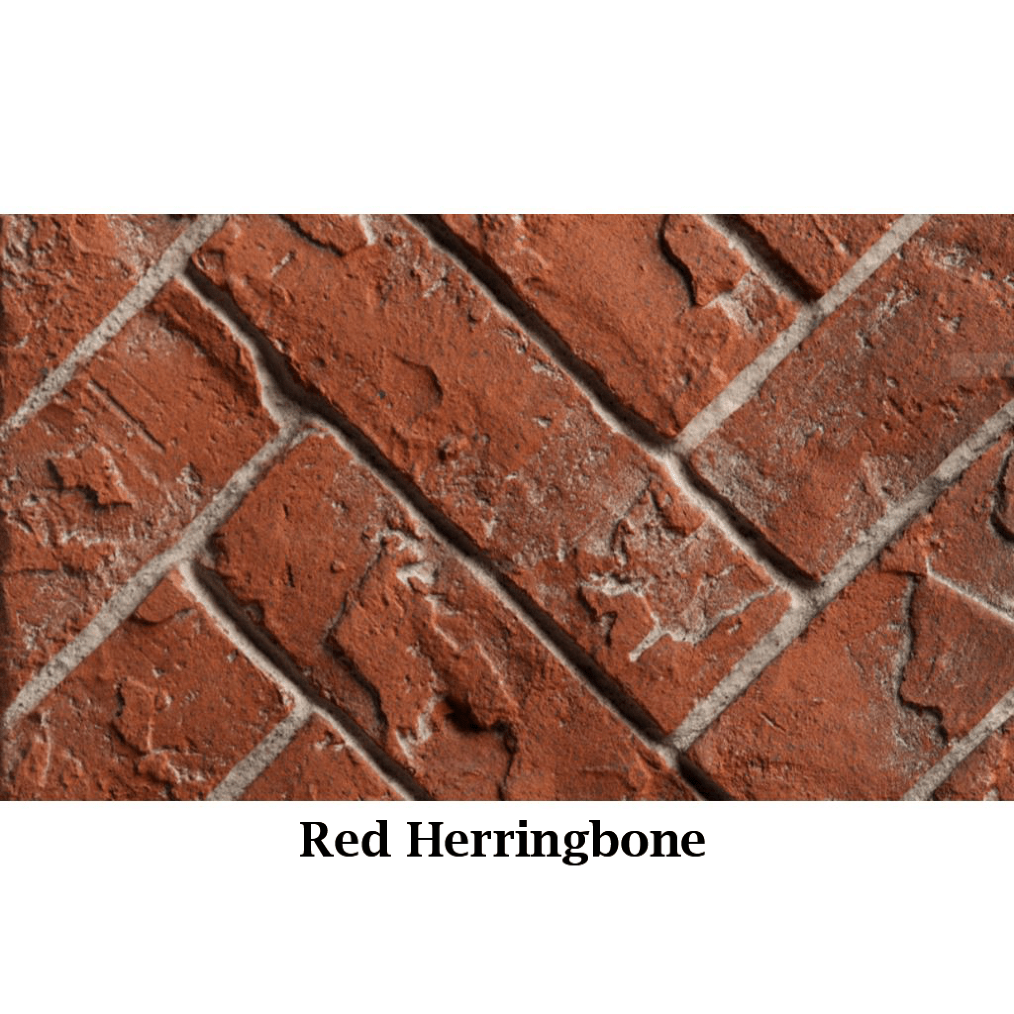 Kingsman 3-Piece Red Herringbone Refractory Fiber Brick Liner for HB4224/HB4228 Direct Vent Fireplace