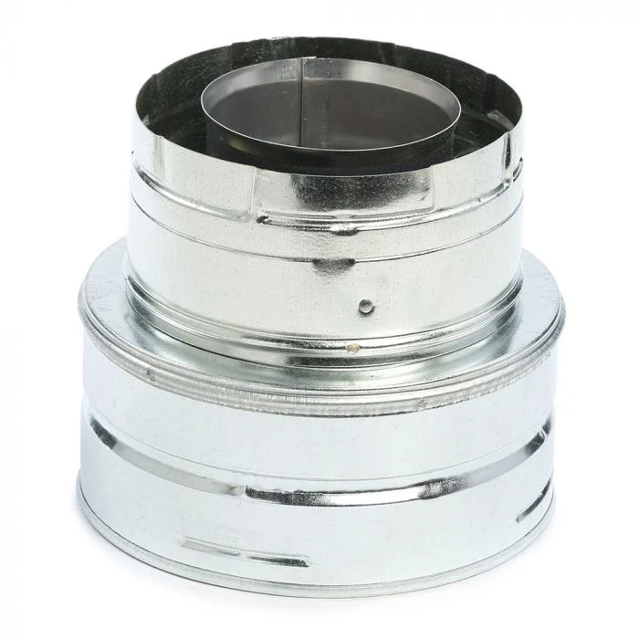 Kingsman DuraVent Power Vent Flue 4x6-5/8" to 3/5" Reducer Adapter