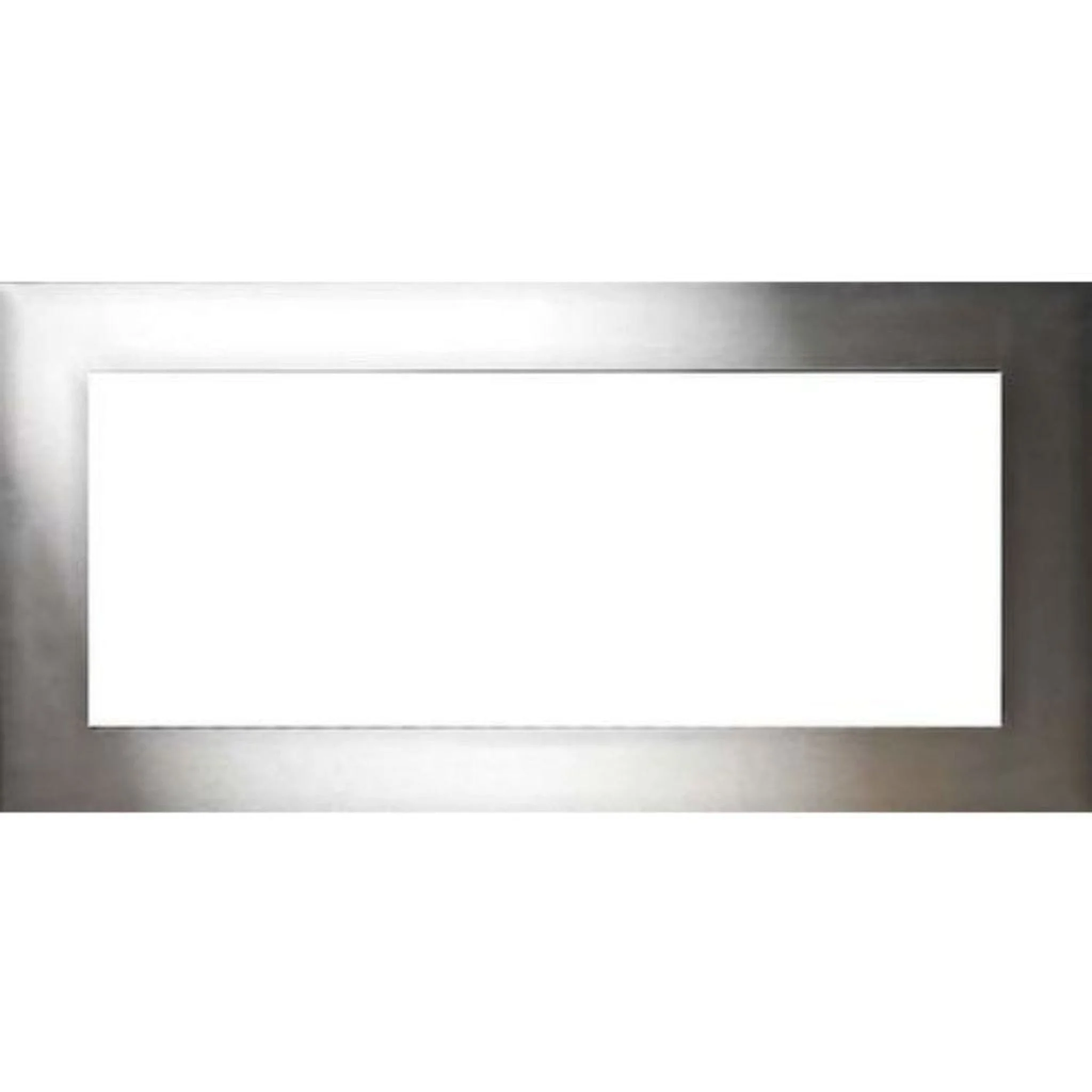 Kingsman Stainless Steel Surround Trim Kit for ZCVRB60 Direct Vent Linear Fireplace