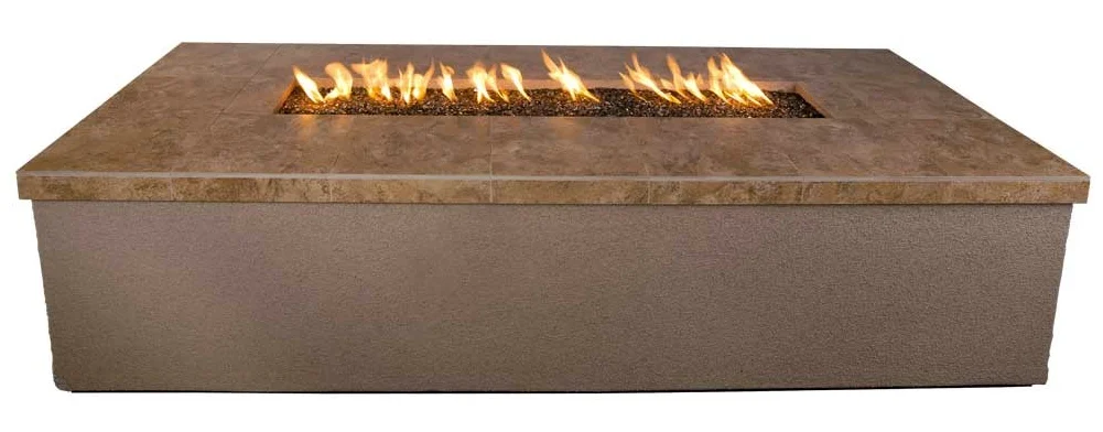 Kokomo Grills Entertainer 66" Liquid Propane Gas Fire Pit With Fire Glass