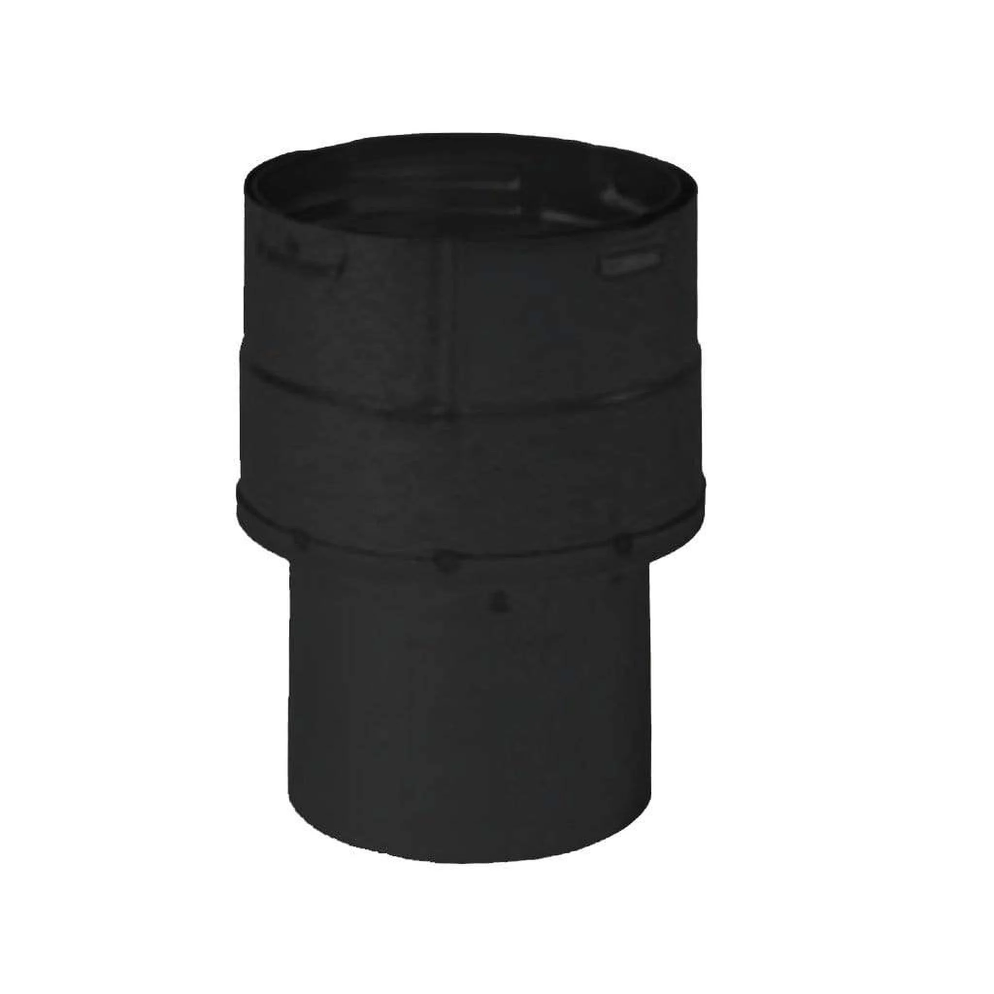Metal-Fab Premium Biomass 3" to 4" Diameter Black Increaser