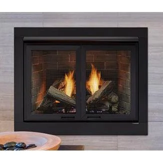Monessen Attribute 42" Universal Circulating Vent Free Firebox With Radiant Face and Multitonal Gray Reversible Interior Panels