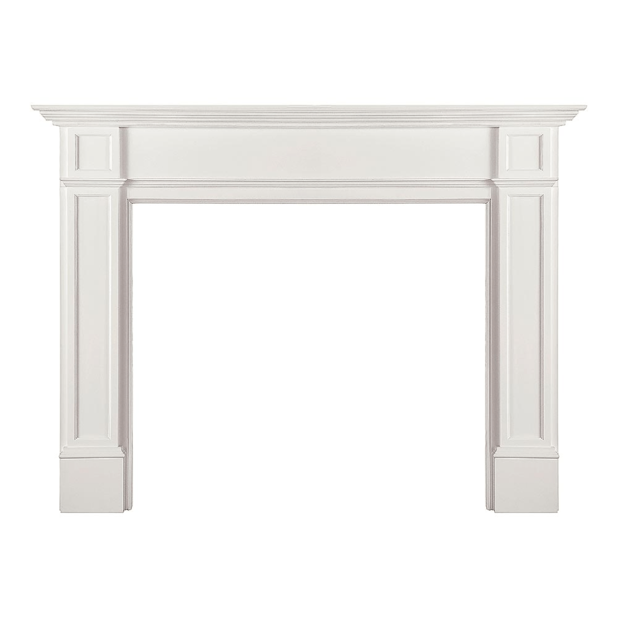 Monessen Signature Series Acadia B 48" Primed MDF Flush Wood Mantel