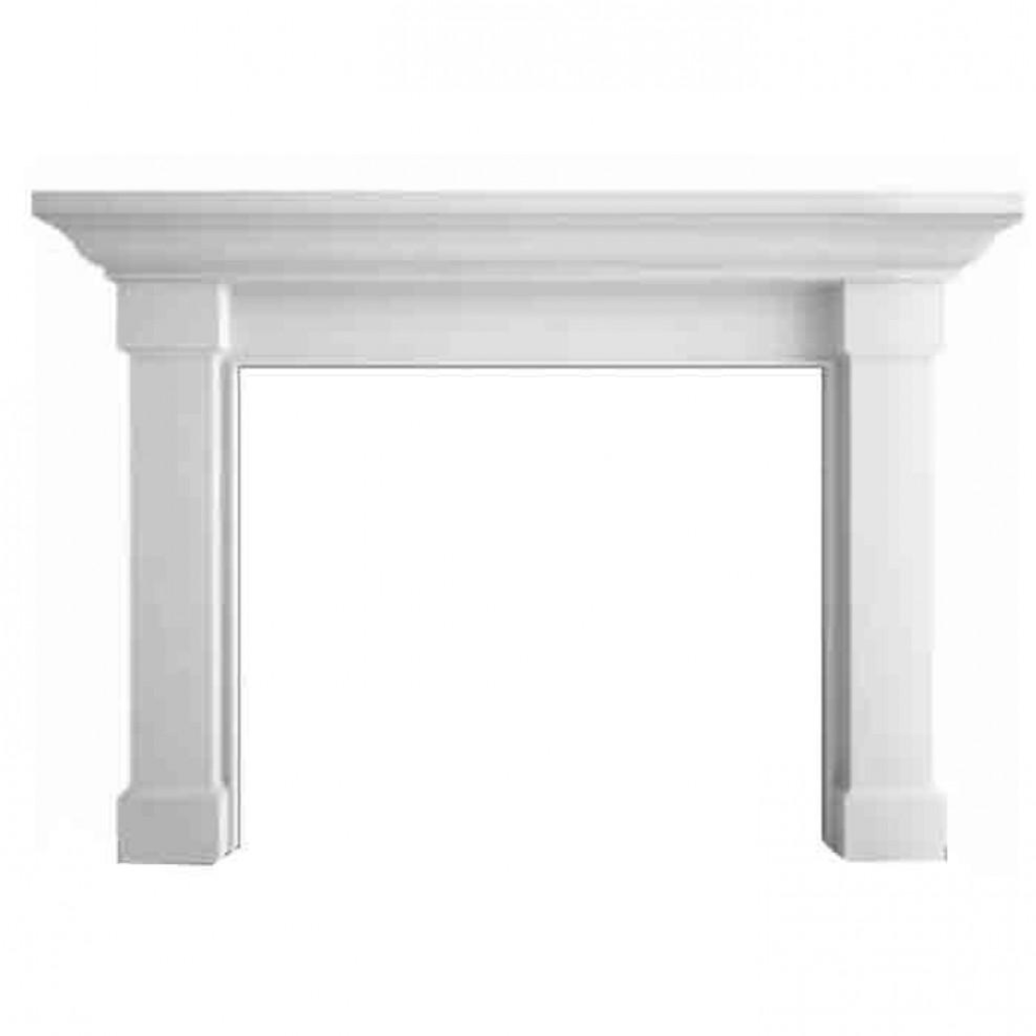 Monessen Signature Series Kenwood B 48" Primed MDF Flush Wood Mantel