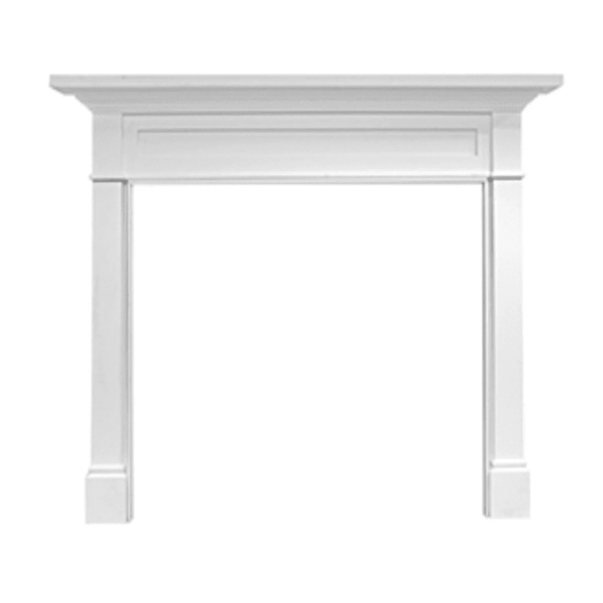 Monessen Signature Series Roxborough B 48" Maple Unfinished Flush Wood Mantel