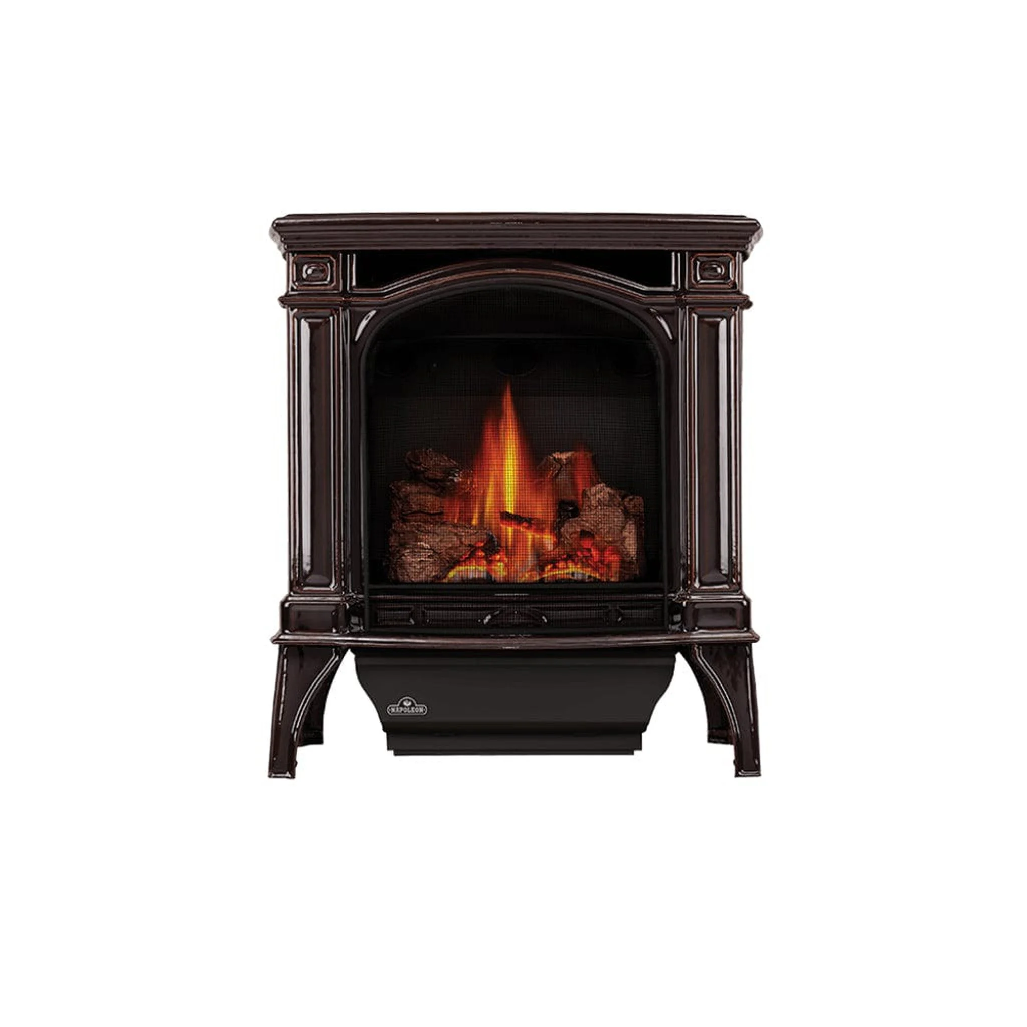 Napoleon Bayfield 24" Majolica Brown Direct Vent Cast Iron Gas Stove