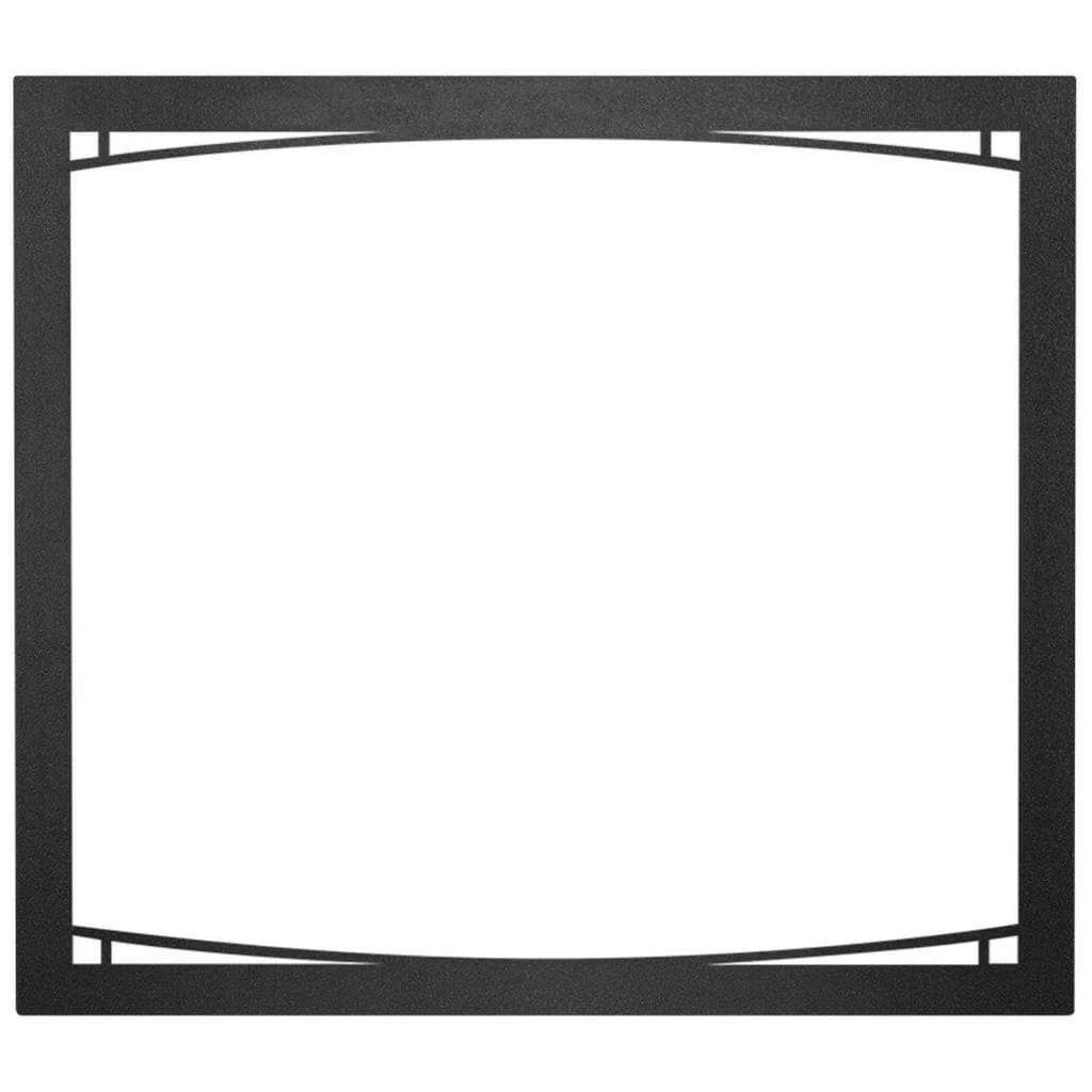 Napoleon Black Zen Design Decorative Front for 42" Altitude Direct Vent Fireplace