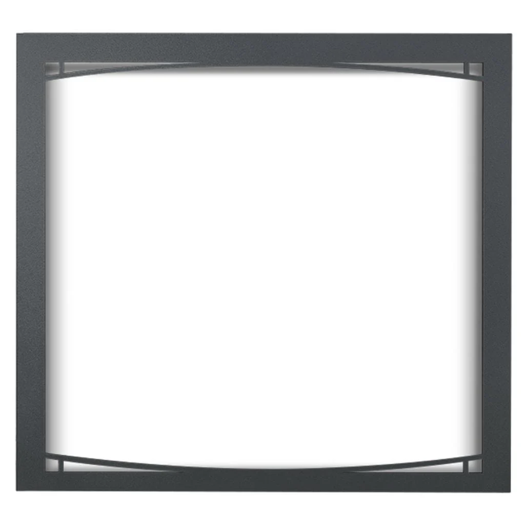 Napoleon Charcoal Zen Design Decorative Front for 36" Altitude Direct Vent Fireplace
