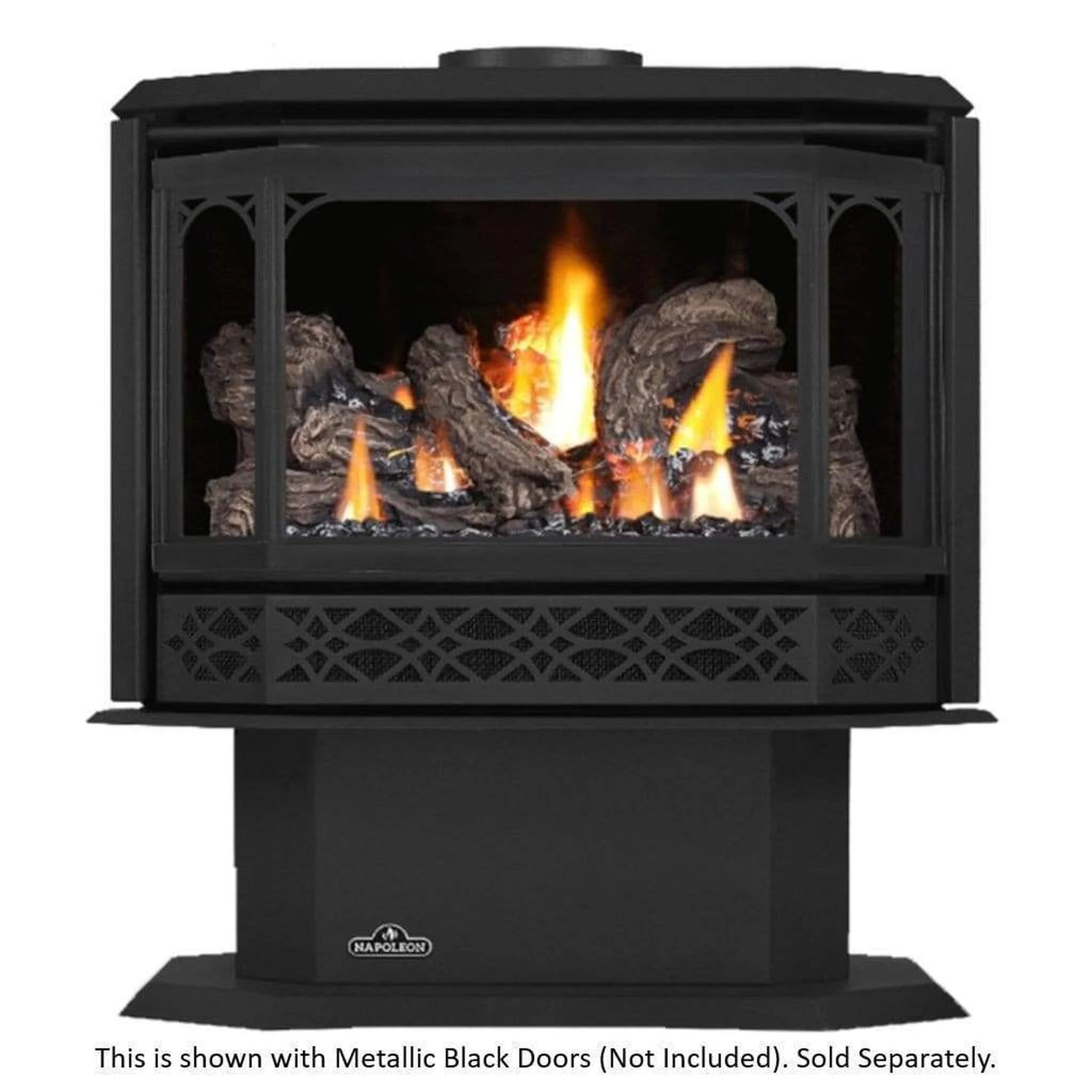 Napoleon Havelock 28" Black Direct Vent Gas Stove With Millivolt Ignition