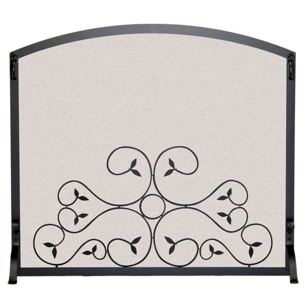 Pilgrim Applique Scroll 44" Matte Black Screen