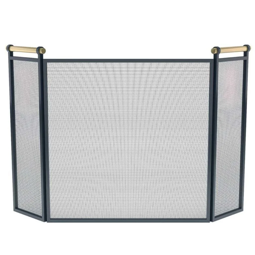 Pilgrim Calabar 51" Matte Black Tri-Panel Screen
