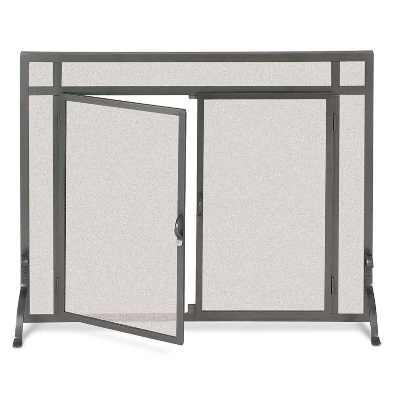 Pilgrim FGND Series 39" Vintage Iron Forged Iron Door Screen