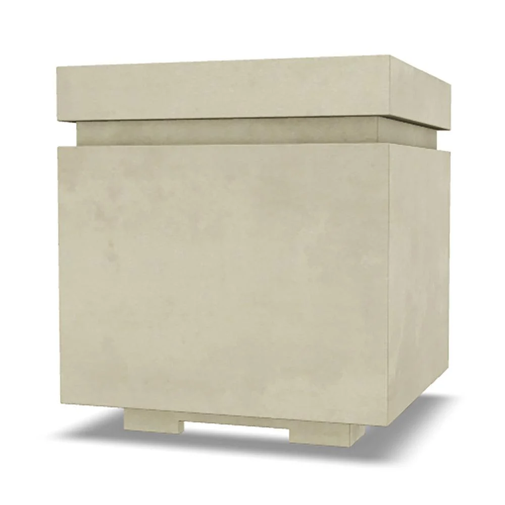 Prism Hardscapes Tav 20" Coastal Square Concrete Propane Tank Enclosure