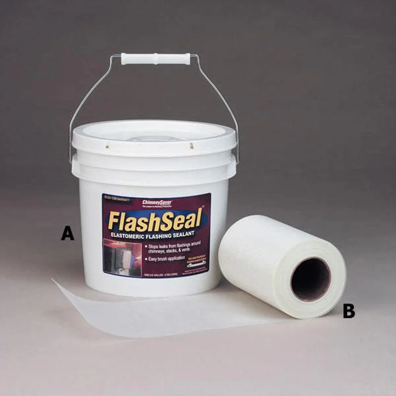 Saver Systems Flashseal 1 Gallon Brown 300050 Elastomeric Flashing Sealant