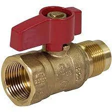 Skytech 1/2" Flare X 1/2" FPT Straight Ball Valve