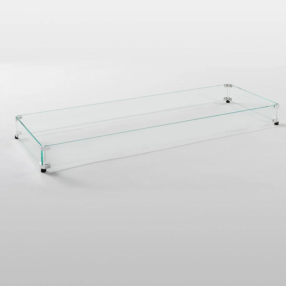 The Outdoor GreatRoom Company 42" Linear Glass Wind Guard