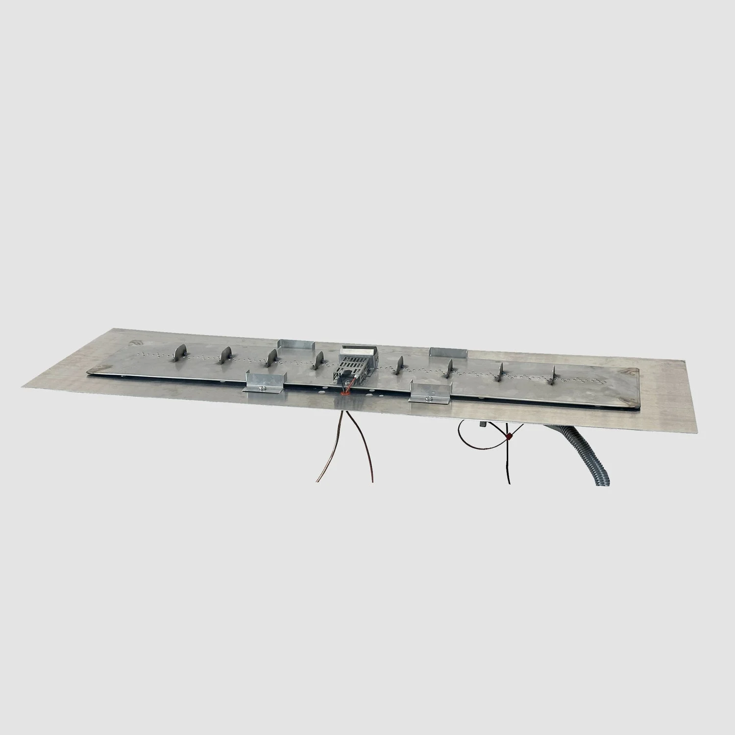 The Outdoor GreatRoom Company Crystal Fire Plus 13.5" x 42" Linear Manual Gas Burner Plate