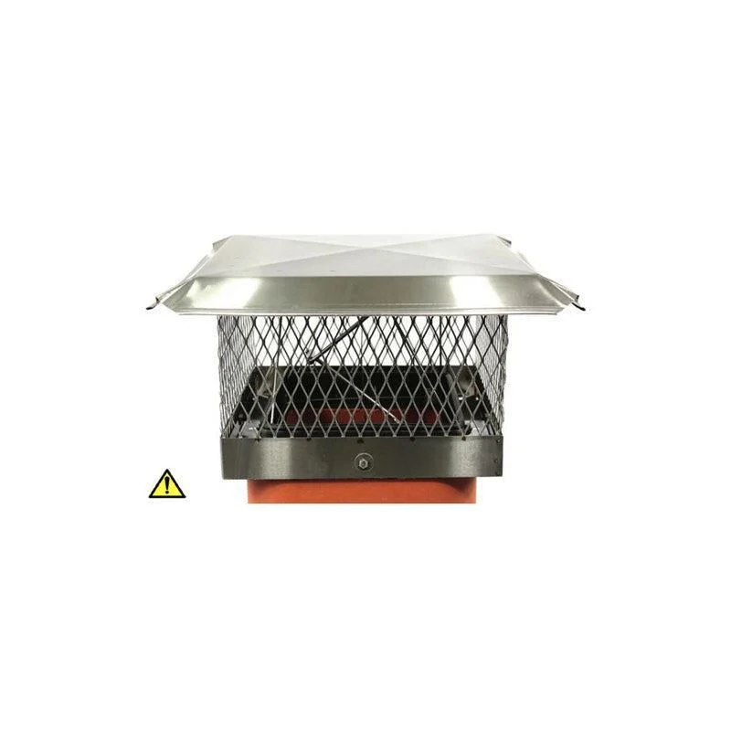US Fireplace 8" x 17" DETP817 Energy Top Plus Damper