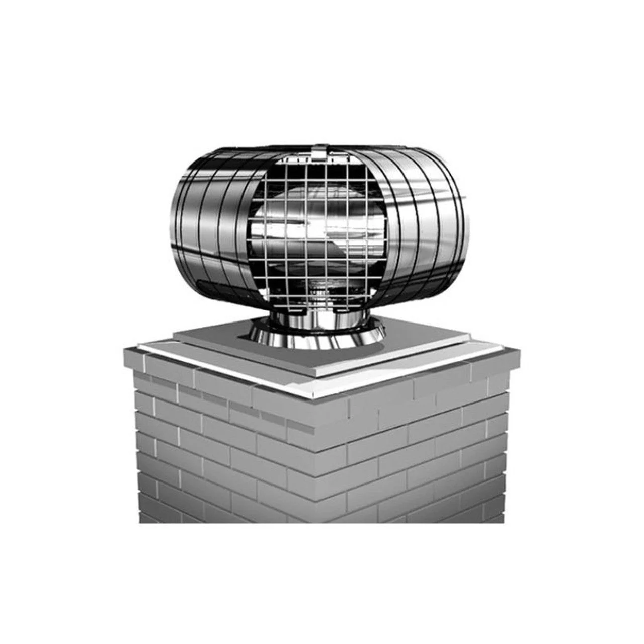 Vacu-Stack 8" Standard Cap Wind Induced Downdraft Preventer